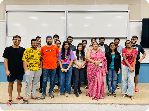 group photo after workshop