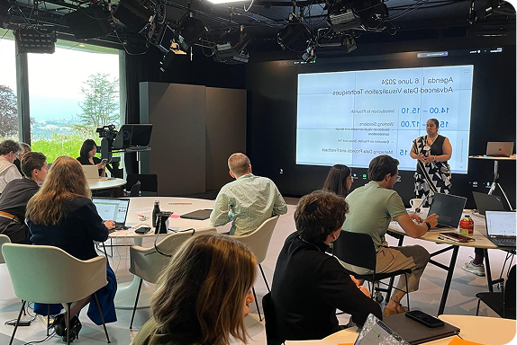 Data storytelling workshop for World Economic Forum