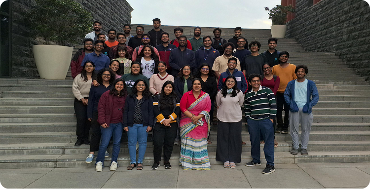 Group photo after workshop at Plaksha University