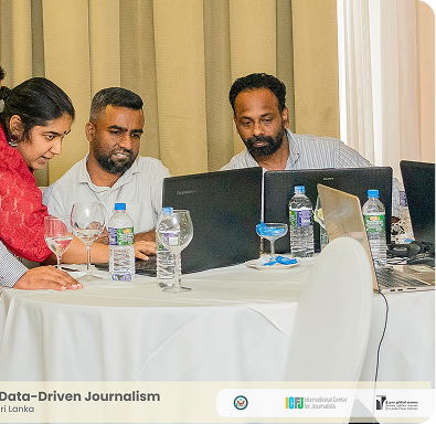 Data Journalism workshop for SLPI and ICFJ